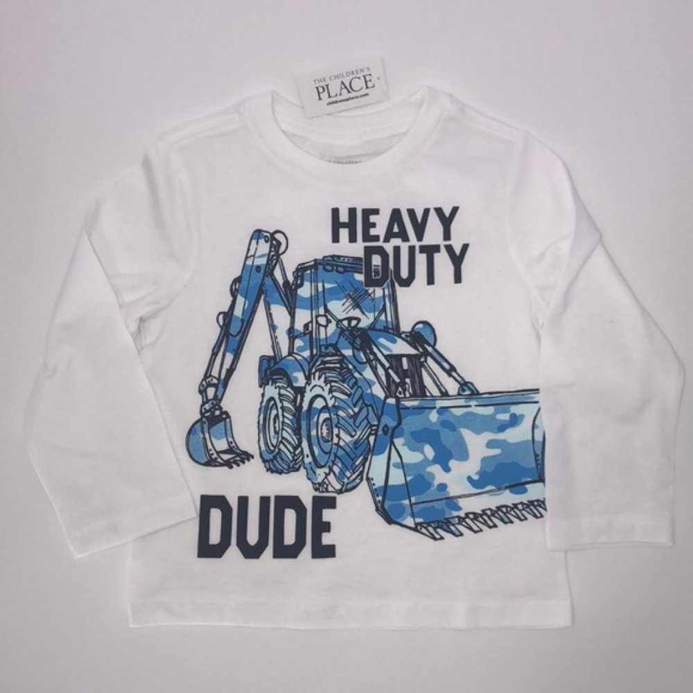 Children’s Place Shirt Long Sleeve Blue White